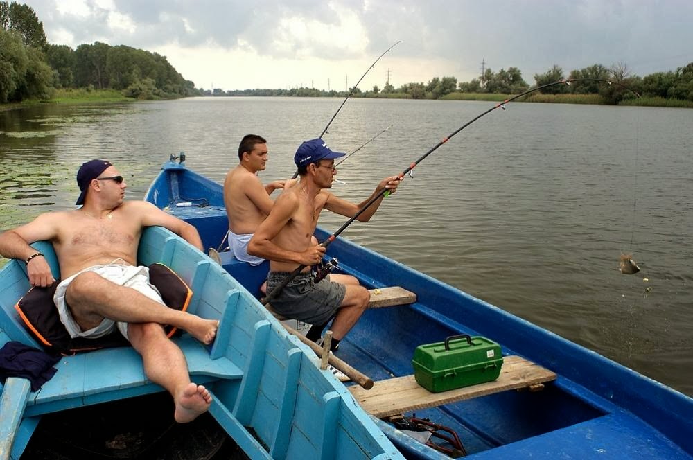 Câu Cá Trên Tàu Du Lịch